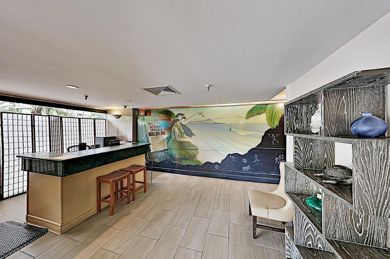Ferienwohnung Aqua Palms Waikiki Ocean View Lanai Parking Included Honolulu Exterior foto